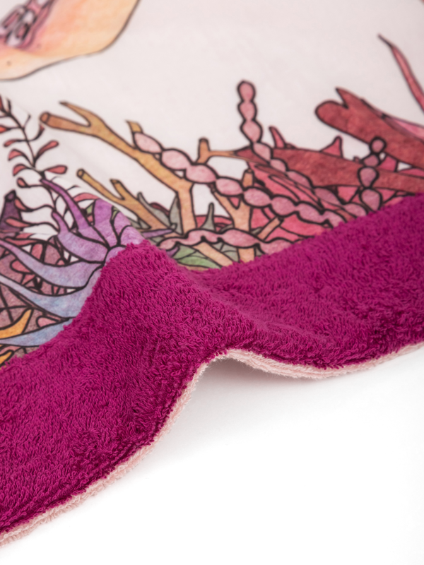 Octopus Pink Signature Beach Towel