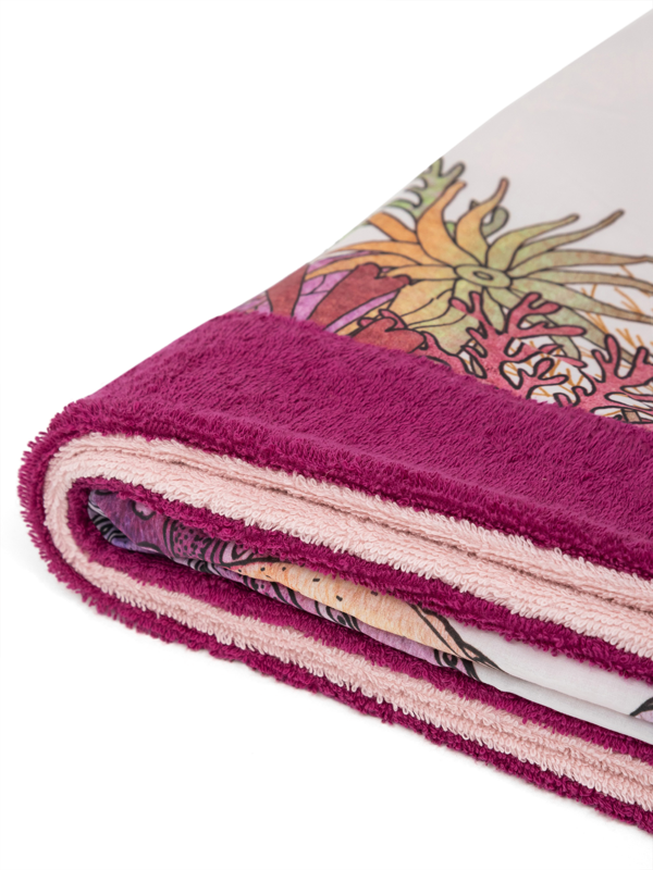 Octopus Pink Signature Beach Towel