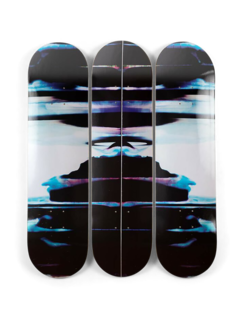 Walead Beshty - Inverted RA4 Contact Print