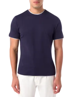 تيشرت برقبة دائرية