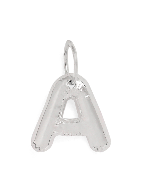 Monochromatic Silver Pendant