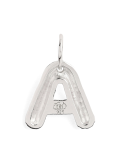 Monochromatic Silver Pendant