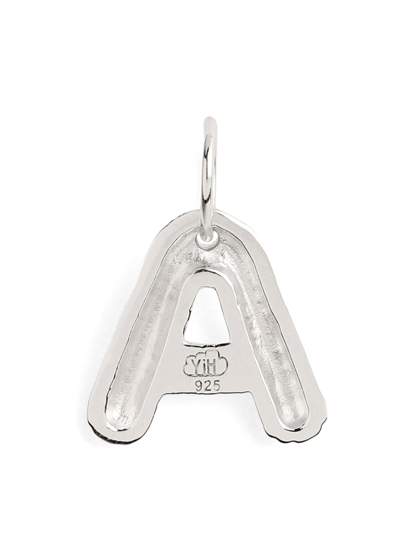 Monochromatic Silver Pendant