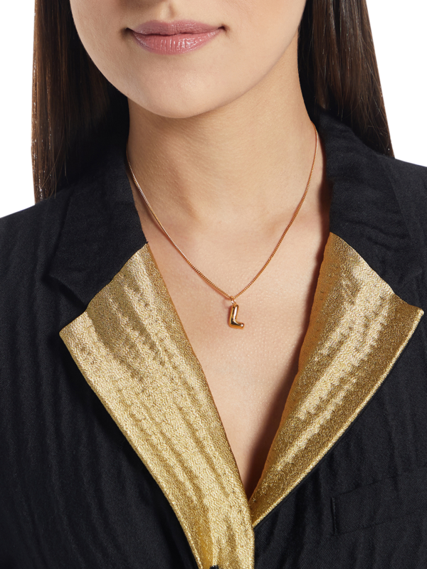 Monochromatic Golden Pendant