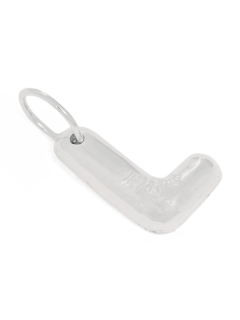 Monochromatic Silver Pendant