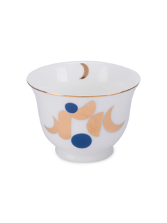 أكواب قهوة بتصميم قمر