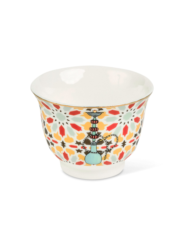 أكواب قهوة بتصميم شيشة