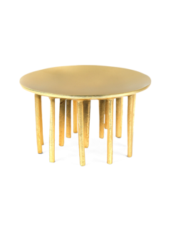 طبق ألومنيوم صغير بتصميم قنديل البحر