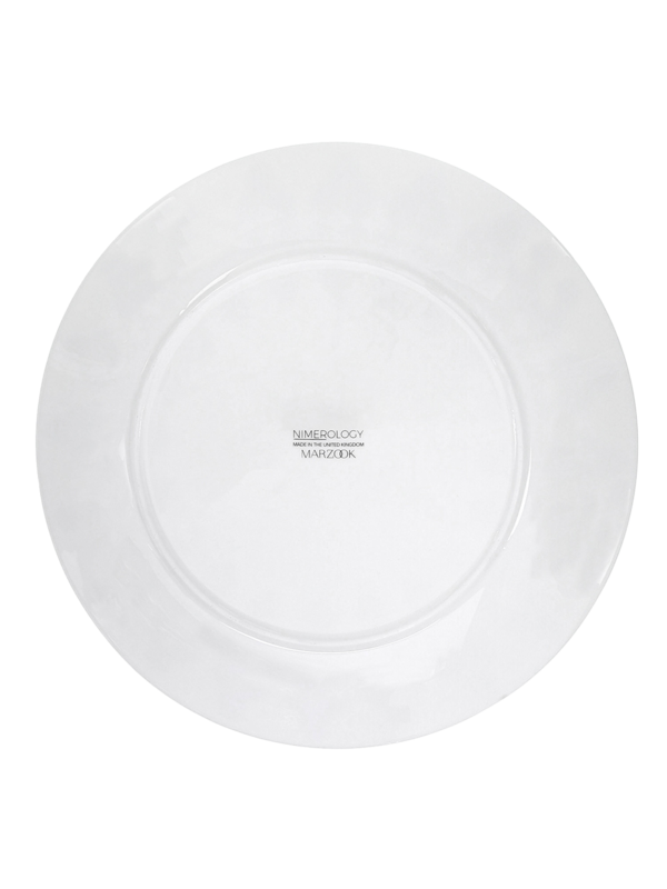 Zumurud Serving Dish with Floral Detailing