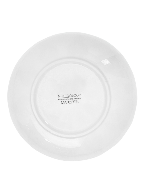 Zumurud Deep Dish with Floral Detailing