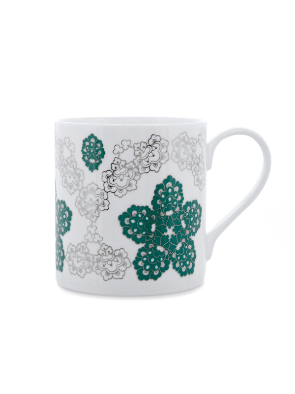 Zumurud Patterned Floral Mug