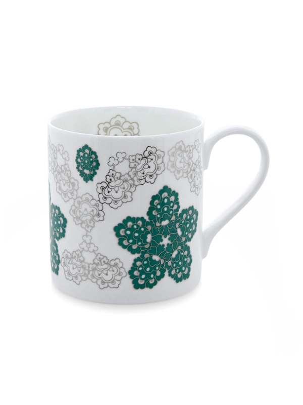 Zumurud Patterned Floral Mug