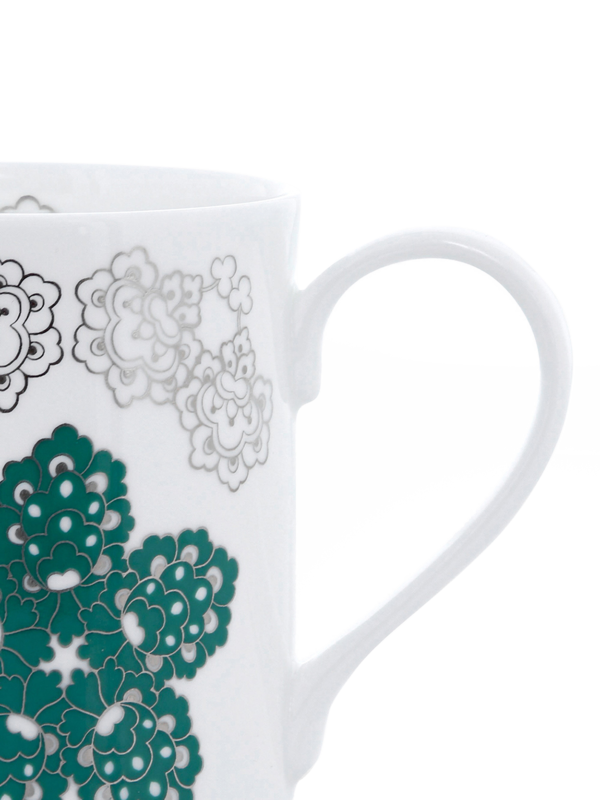 Zumurud Patterned Floral Mug