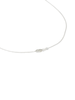 Long Silver Necklace