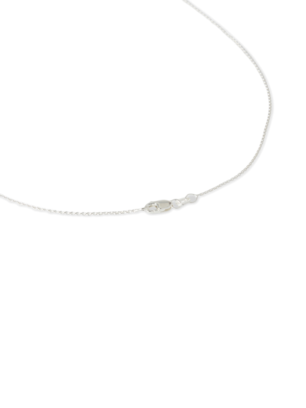 Long Silver Necklace