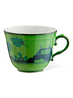 كوب قهوة مرصع بالمالاكيت بنمط إيطالي شرقي