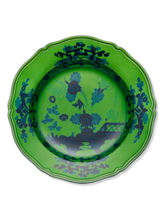 طبق تشارجر من المالاكيت بنمط أيطالي شرقي