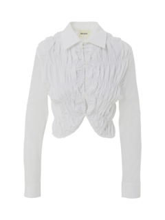 قميص برينا من البوبلين المغسول