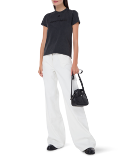 بنطال فضفاض من نسيج التويل