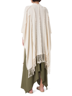 رداء يالشن من القطن بتصميم عقد