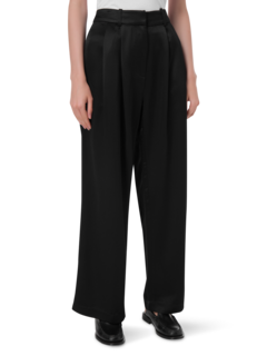 Flared Satin Pants
