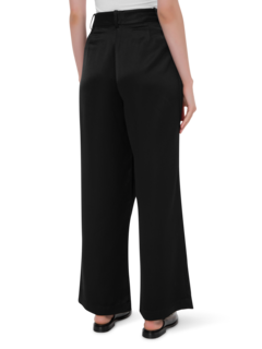 Flared Satin Pants