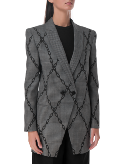 بليزر ستامبد مزين بسلسلة