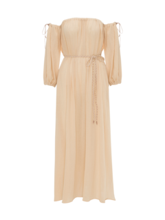 فستان كيكاب مكشوف الكتفين