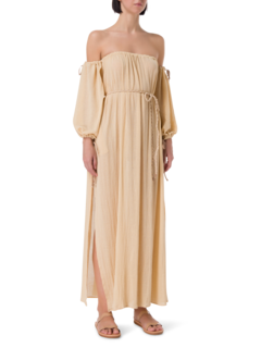 فستان كيكاب مكشوف الكتفين