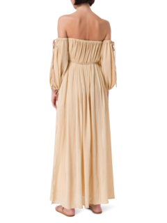 فستان كيكاب مكشوف الكتفين