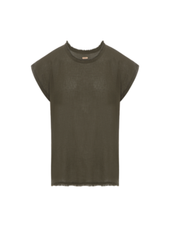 قميص بدون أكمام برقبة دائرية من باكيت