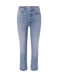 بنطال جينز قصير مستقيم بخصر مرتفع ريلي، كلوف