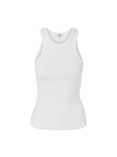 بلوزة بيلي بدون أكمام برقبة واسعة