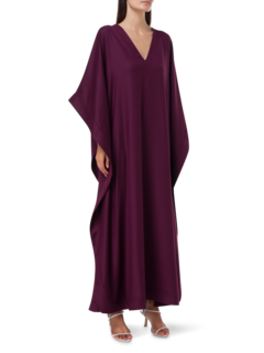 فستان طويل قفطان من الفلانيل