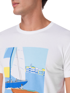 تيشيرت ريتشي مزين بطبعة