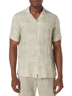 قميص مارس مزين بطبعة