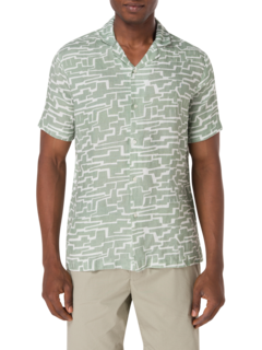 قميص مارس مزين بطبعة