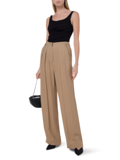 بنطال لورين إيكو من الفسكوز والأسيتات