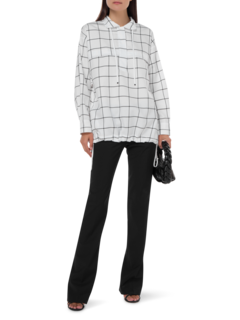 قميص أنوراك ويندو بان من نسيج التويل