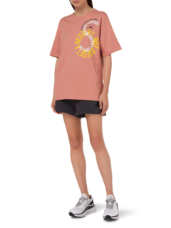 تيشيرت بأكمام قصيرة بطبعة "Restart" من ايه اس ام سي