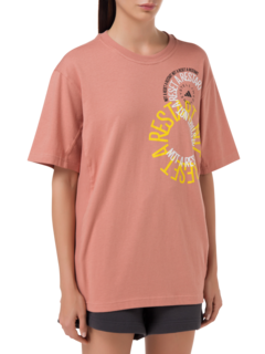 تيشيرت بأكمام قصيرة بطبعة "Restart" من ايه اس ام سي