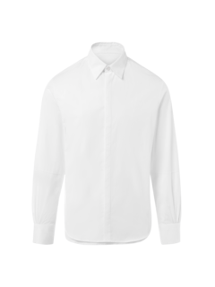 قميص إيلوجن بأكمام طويلة من قماش البوبلين