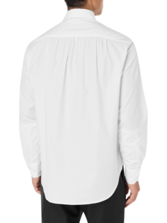 قميص إيلوجن بأكمام طويلة من قماش البوبلين