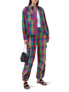 جاكيت كالك باي بنقشة مربعات