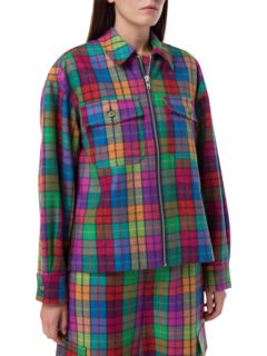 جاكيت كالك باي بنقشة مربعات