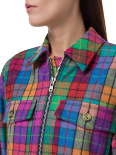 جاكيت كالك باي بنقشة مربعات