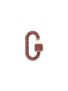 قفل أولستون عيار 14 قيراط مزين بالياقوت الأحمر