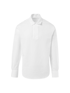 قميص بأكمام طويلة من قماش البوبلين من مارين