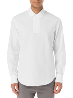 قميص بأكمام طويلة من قماش البوبلين من مارين