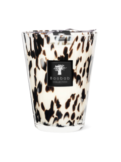 شمعة ماكس 24 معطرة بحبيبات لؤلؤ سوداء